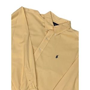 Ralph‎ Lauren, Classic Fit, Yellow, Long Sleeve, 824-X